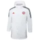 2024-25 Man Utd White Hooded Windbreaker Fabric Cotton Coat #G219