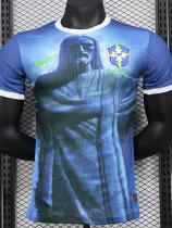 2024-25 Brazil Blue Special Edition Player Version Soccer Jersey *绿标