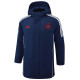 2024-25 Spain Royal Blue Hooded Windbreaker Fabric Cotton Coat #G232