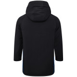 2024-25 Spain Black Hooded Windbreaker Fabric Cotton Coat #G233
