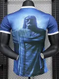 2024-25 Brazil Blue Special Edition Player Version Soccer Jersey *绿标