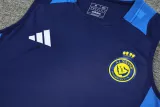 2024-25 AL-Nassr Royal Blue Tank top and shorts suit