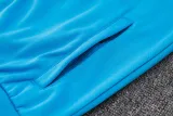 2024-25 Brazil Lake blue Hoodie Jacket Tracksuit #F560