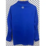 2024-25 Leeds United Blue Special Retro Edition Long Sleeve Soccer Jersey (长袖)