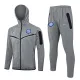 2024-25 INT Grey Hoodie Jacket Tracksuit #F579