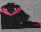 2024-25 PSG Jordan Black Jacket Tracksuit #A766