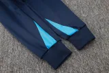2024-25 CHE Royal blue Hoodie Half Pull Tracksuit #F552半拉连帽