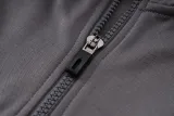 2024-25 TOT Dark gray Hoodie Half Pull Tracksuit #F566半拉连帽