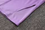 2024-25 RMA Purple Hoodie Jacket Tracksuit #F569