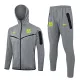 2024-25 BAR Grey Hoodie Jacket Tracksuit #F577(绿标)