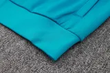 2024-25 PSG Lake blue Hoodie Jacket Tracksuit #F568