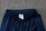 2024-25 Brazil Lake blue Hoodie Half Pull Tracksuit #F567半拉连帽