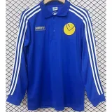 2024-25 Leeds United Blue Special Retro Edition Long Sleeve Soccer Jersey (长袖)