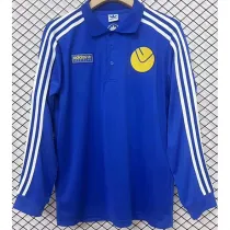 2024-25 Leeds United Blue Special Retro Edition Long Sleeve Soccer Jersey (长袖)