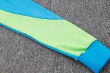 2024-25 Brazil Lake blue Hoodie Jacket Tracksuit #F560