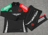 2024-25 ARS Black Kids Half Pull Tracksuit (童装)(半拉链)