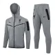 2024-25 LIV Grey Hoodie Jacket Tracksuit #F571(黑标)