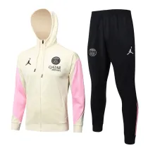 2024-25 PSG Jordan Khaki Hoodie Jacket Tracksuit #F563
