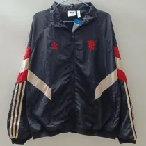 2024-25 Man Utd Black Windbreaker