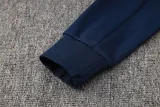 2024-25 CHE Royal blue Hoodie Half Pull Tracksuit #F552半拉连帽