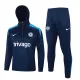 2024-25 CHE Royal blue Hoodie Half Pull Tracksuit #F552半拉连帽