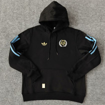 2024-25 Argentina Black Hoody 黑色(加绒)
