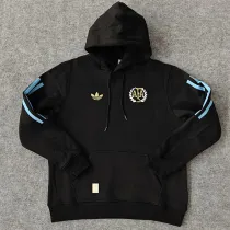 2024-25 Argentina Black Hoody 黑色(加绒)