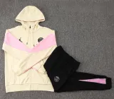 2024-25 PSG Jordan Khaki Hoodie Jacket Tracksuit #F563