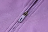 2024-25 RMA Purple Hoodie Jacket Tracksuit #F569