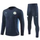 2024-25 Man City Royal blue Half Pull Tracksuit (半拉链)