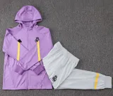 2024-25 RMA Purple Hoodie Jacket Tracksuit #F569