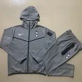 2024-25 TOT Grey Hoodie Jacket Tracksuit #F582