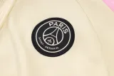 2024-25 PSG Jordan Khaki Hoodie Half Pull Tracksuit #F564半拉连帽