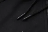 2024-25 BAR Black Hoodie Half Pull Tracksuit #F562半拉连帽