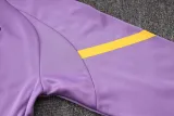 2024-25 RMA Purple Hoodie Jacket Tracksuit #F569