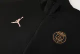2024-25 PSG Jordan Black Jacket Tracksuit #03
