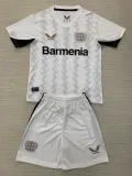 2024-25 LeverKusen Away Kids Soccer Jersey
