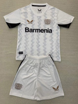 2024-25 LeverKusen Away Kids Soccer Jersey
