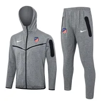 2024-25 ATM Grey Hoodie Jacket Tracksuit #F580