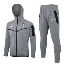 2024-25 TOT Grey Hoodie Jacket Tracksuit #F582