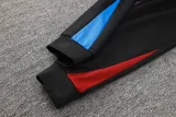 2024-25 BAR Black Hoodie Half Pull Tracksuit #F562半拉连帽
