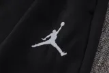 2024-25 PSG Jordan Khaki Hoodie Half Pull Tracksuit #F564半拉连帽