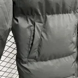 2024-25 MF4 AD Black Hooded Cotton Coat #棉衣