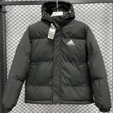 2024-25 MF4 AD Black Hooded Cotton Coat #棉衣