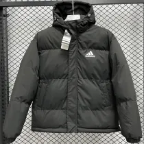 2024-25 MF4 AD Black Hooded Cotton Coat #棉衣