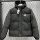 2024-25 MF4 AD Black Hooded Cotton Coat #棉衣