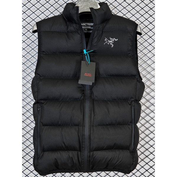 2024-25 J11 ARC-TERYX Black Cotton jacket vest (Waistcoat) #马甲