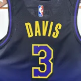 2024-25 LAKERS DAVIS #3 Royal blue City Edition Top Quality Hot Pressing NBA Jersey