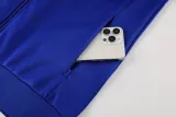 2024-25 Man Utd Fancy blue Jacket Tracksuit #09