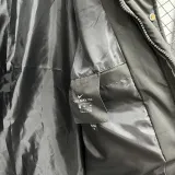 2024-25 MF3 NK Black Hooded Cotton Coat #棉衣